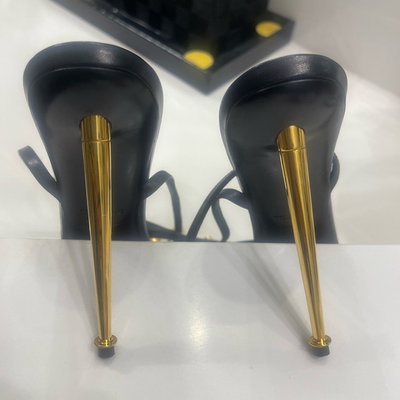 Tom Ford Lock Stiletto Sandals - Picture 9 of 12